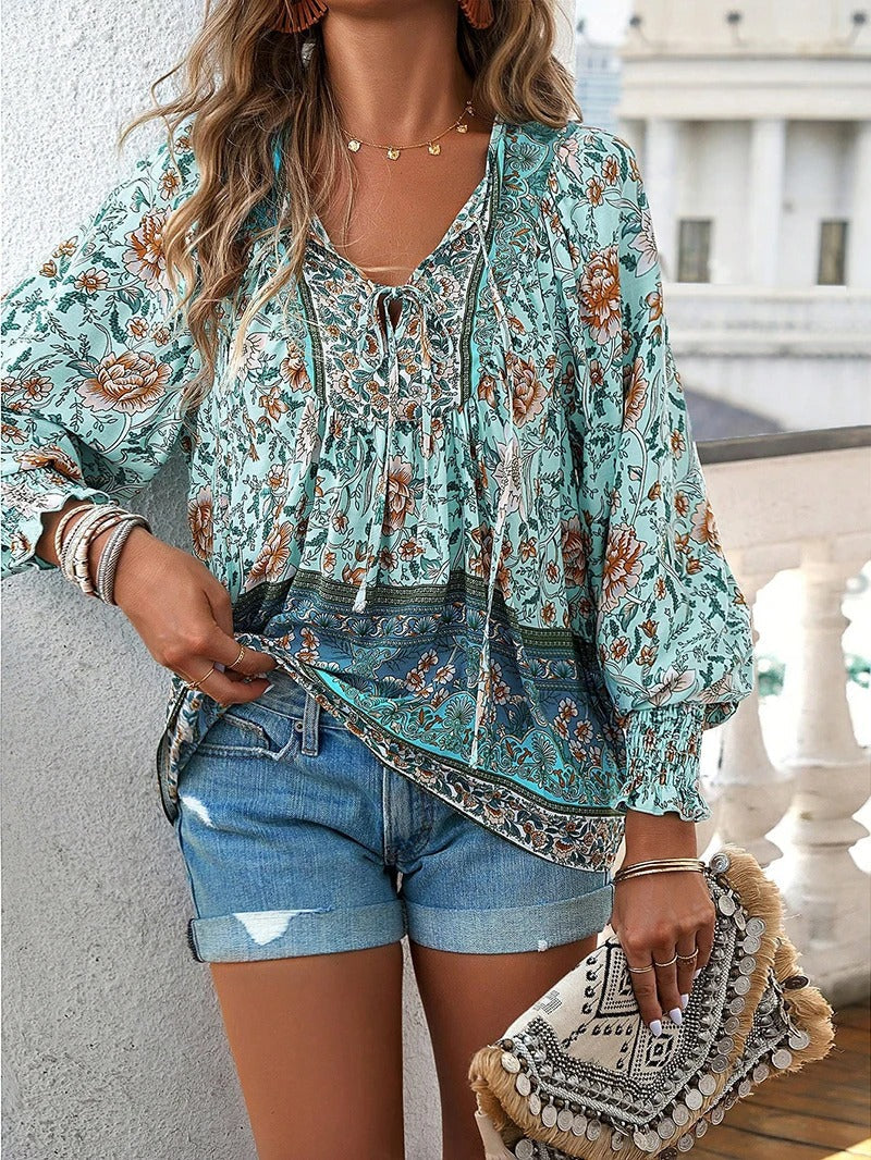 Beverly | Top Floral de Verano