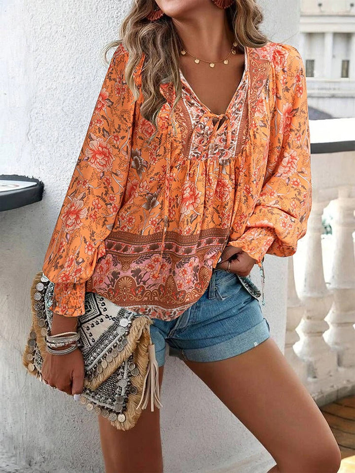 Beverly | Top Floral de Verano