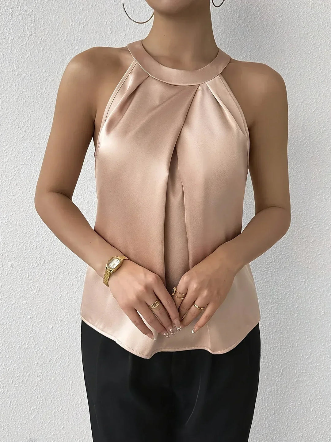 Cerys | Blusa Sin Mangas Elegante de Verano