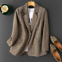 Gala | Blazer de Mujer de Cuadros