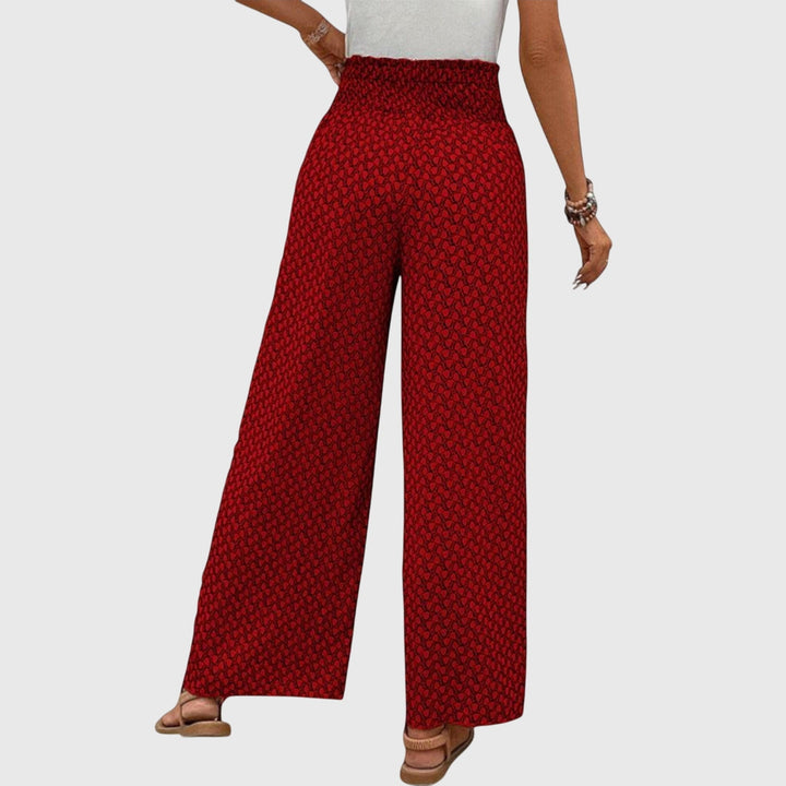 Leticia | Pantalón Palazzo de Mujer de Talle Alto