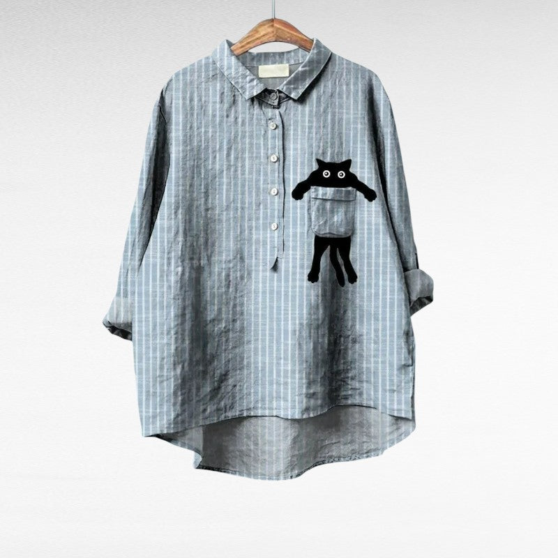 Emilia | Blusa Vintage Elegante