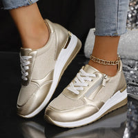 Ana | Nuevas zapatillas ortopédicas con cordones y cierre lateral con cremallera para mujeres