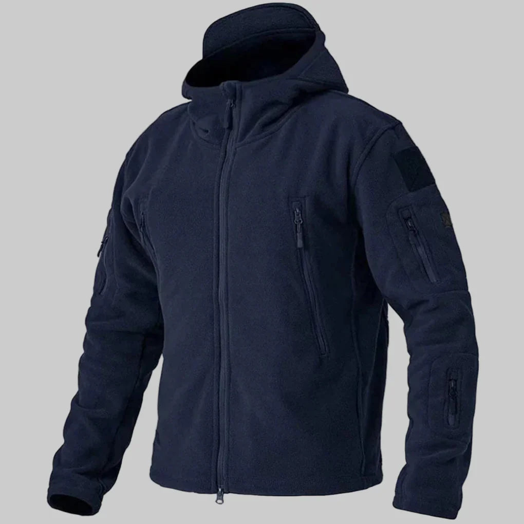 Marcial | Chaqueta Polar de Hombre Resistente al Viento