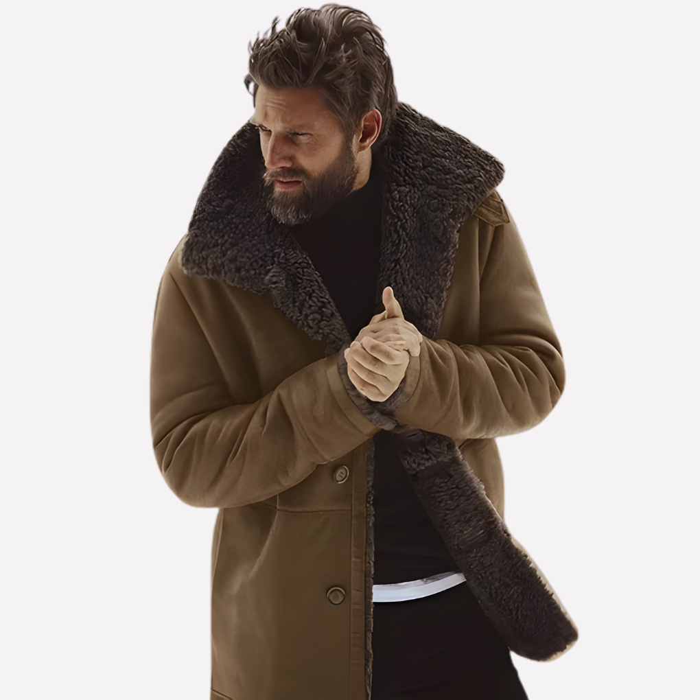 Casimiro | Chaqueta Acolchada de Hombre con Cuello Ancho