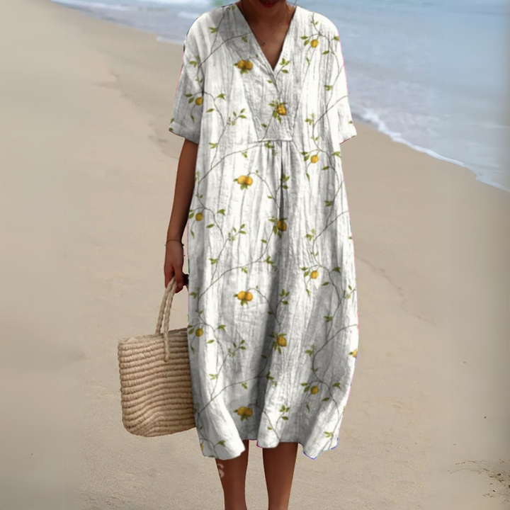 Nathalie - Vestido Floral Elegante