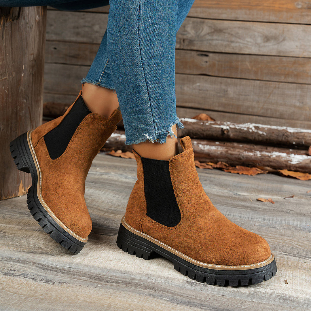 Perpetua | Botines Chelsea de Mujer con Plataforma