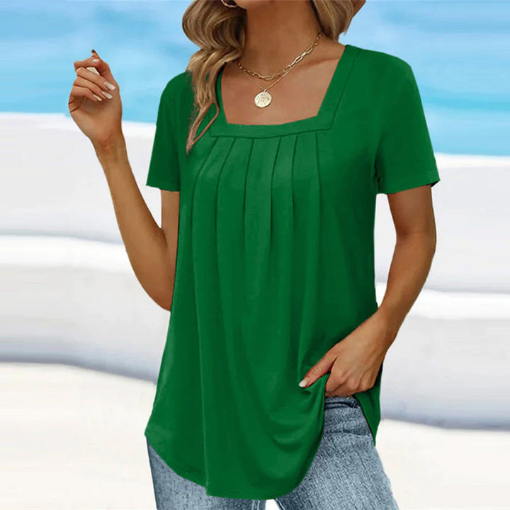 Brenda™ | Blusa Elegante con Pliegues