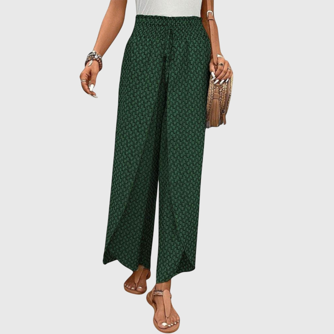Leticia | Pantalón Palazzo de Mujer de Talle Alto