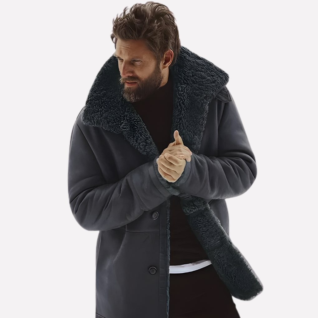Casimiro | Chaqueta Acolchada de Hombre con Cuello Ancho