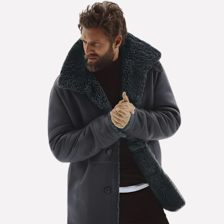 Casimiro | Chaqueta Acolchada de Hombre con Cuello Ancho