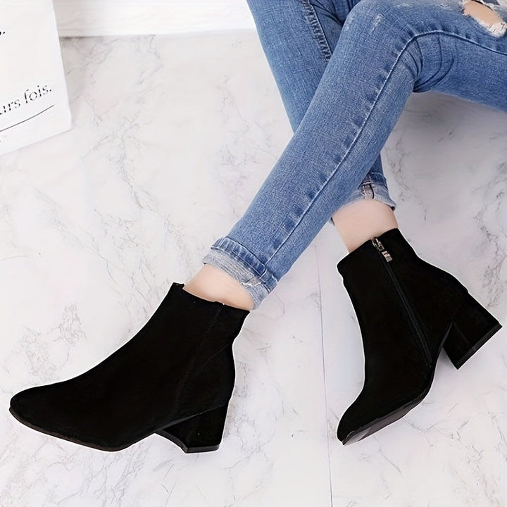 Prudencia | Botines Chelsea de Mujer con Acabado Ante