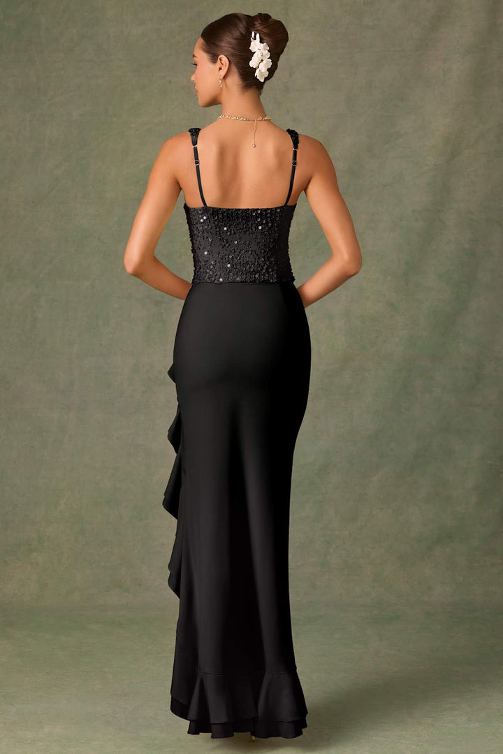 BELA | Vestido Corsé Elegante en Satén