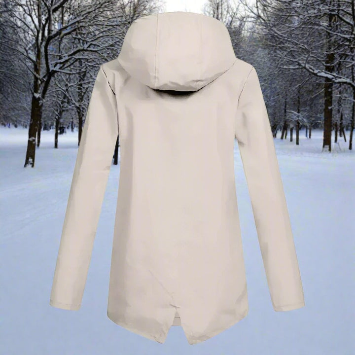 Viviana | Chaqueta Impermeable con Capucha y Cremallera