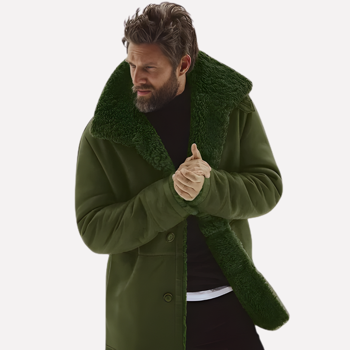 Casimiro | Chaqueta Acolchada de Hombre con Cuello Ancho