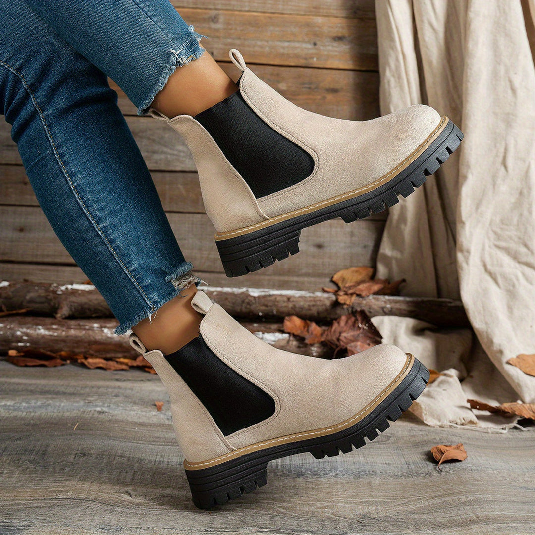 Perpetua | Botines Chelsea de Mujer con Plataforma