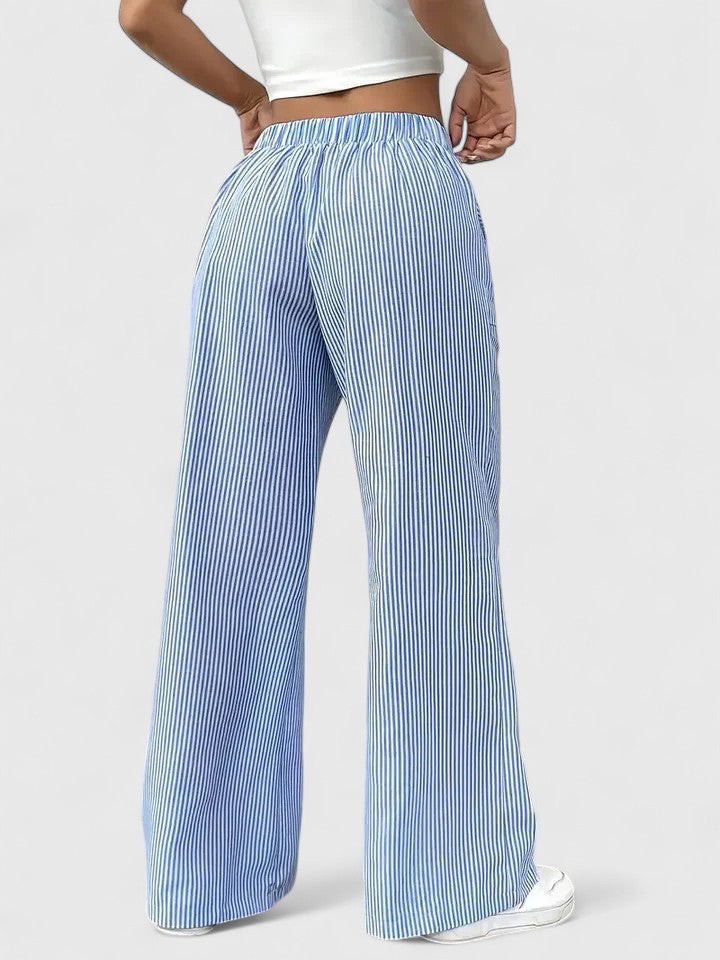 Montserrat | Pantalón Ancho de Mujer con Cintura Ajustable