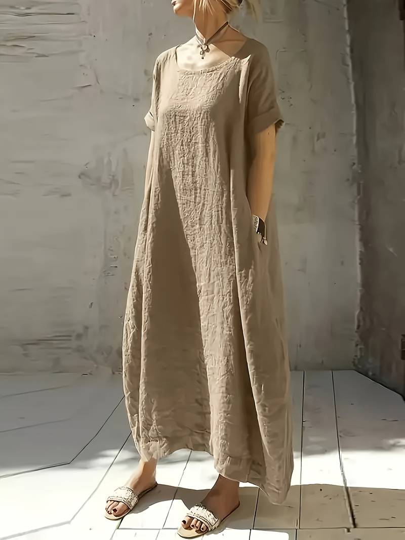 Lola | Vestido largo diario con mangas amplias