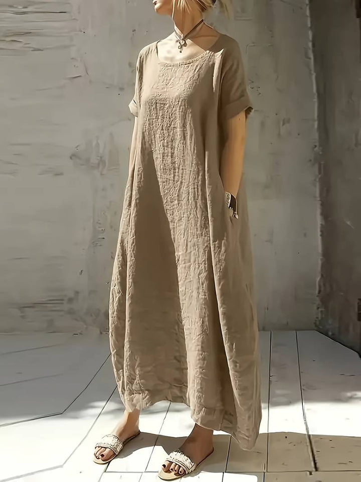 Lola | Vestido largo diario con mangas amplias