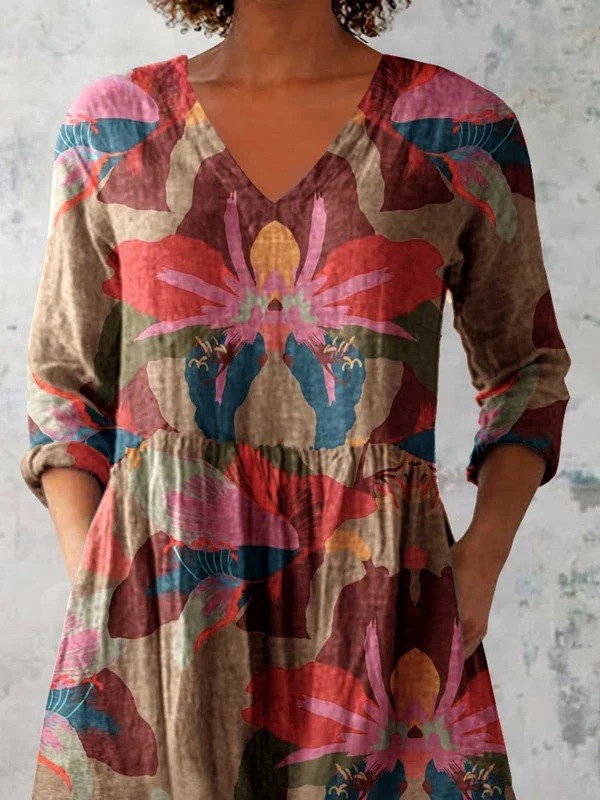 Harmony | Camisa de Cuello V Largo Vintage