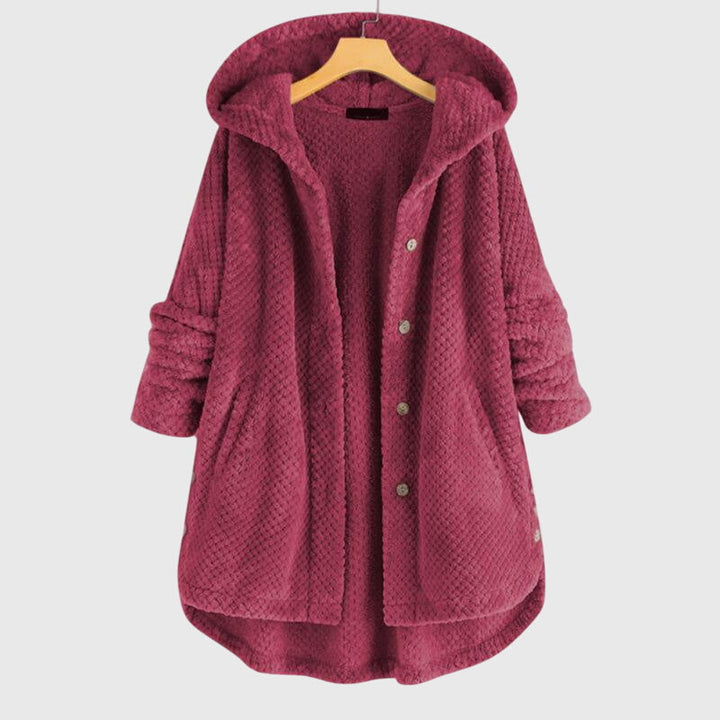 Anselma | Chaqueta Polar con Capucha