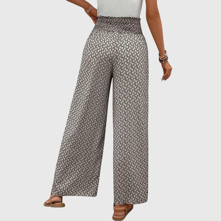 Leticia | Pantalón Palazzo de Mujer de Talle Alto