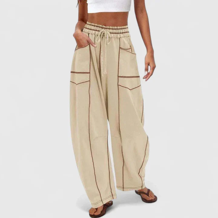 Azucena | Pantalón Ancho de Mujer Estilo Baggy