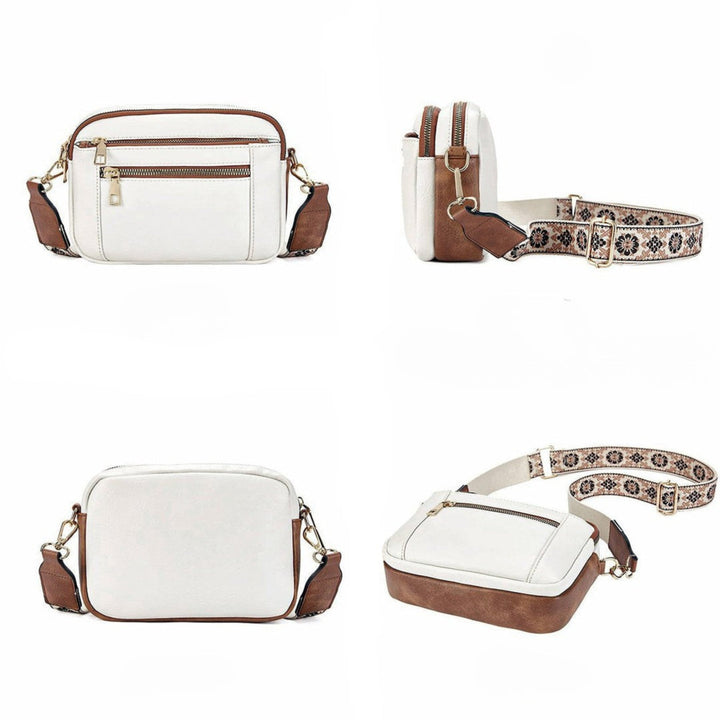 Ana | Bolso de Hombro con Correa Floral