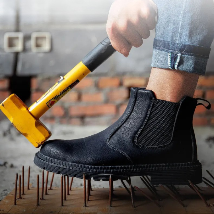 Saturnino | Botas Chelsea de Trabajo de Hombre con Puntera Reforzada