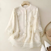 Giovanna - Blusa de algodón ligera