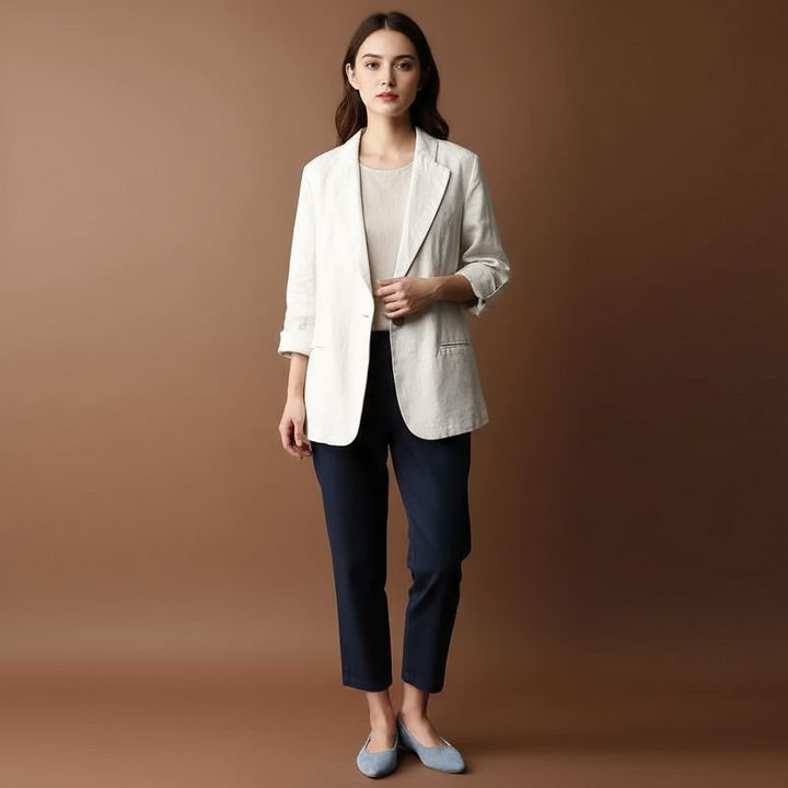Consuelo - Blazer de Mujer de Lino
