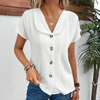 Ellen | Blusa Elegante con Cuello y Botones