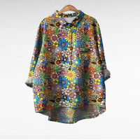 Iliana | Blusa Vintage Elegante