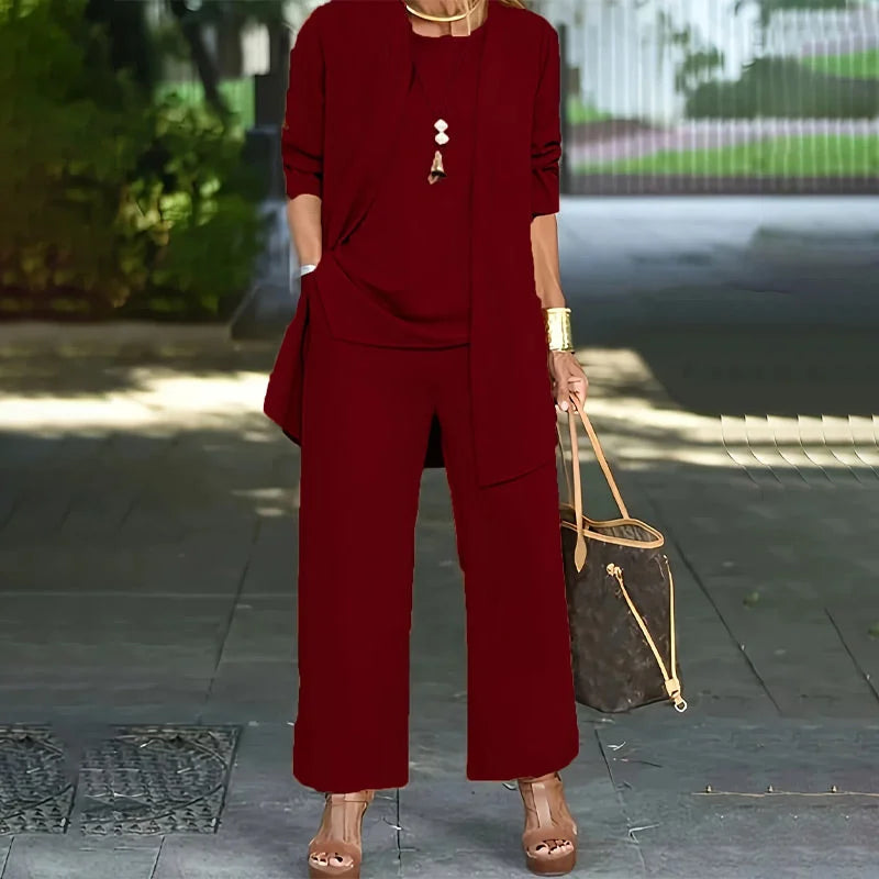 Luciana | Conjunto de Lounge de 3 Piezas de Corte Suelto