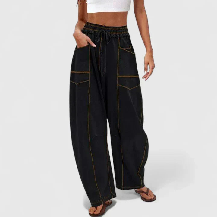 Azucena | Pantalón Ancho de Mujer Estilo Baggy