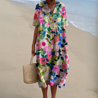 Nathalie - Vestido Floral Elegante
