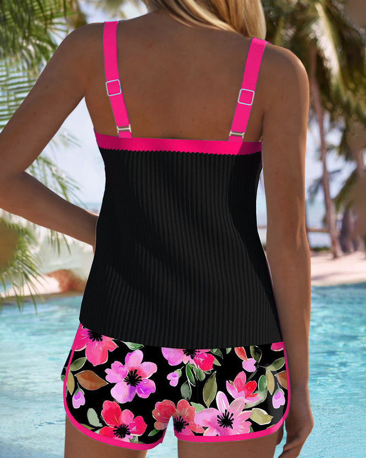 Gabriela | Tankini Elegante con Short Floral