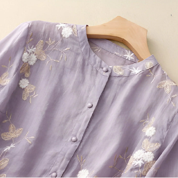 Giovanna - Blusa de algodón ligera