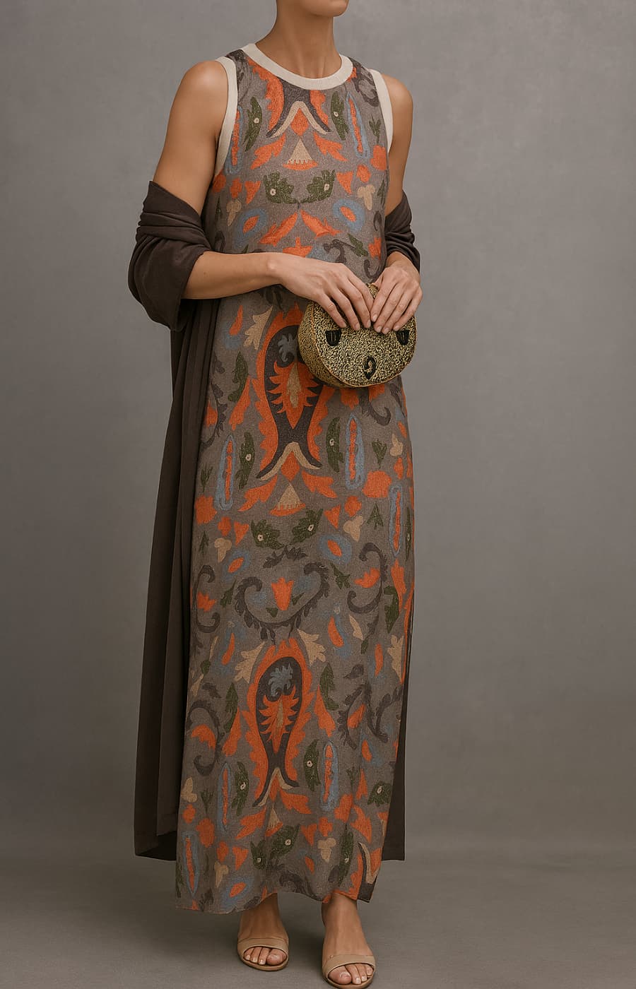 Isabel | Vestido con ricos patrones