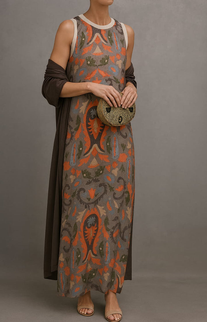 Isabel | Vestido con ricos patrones