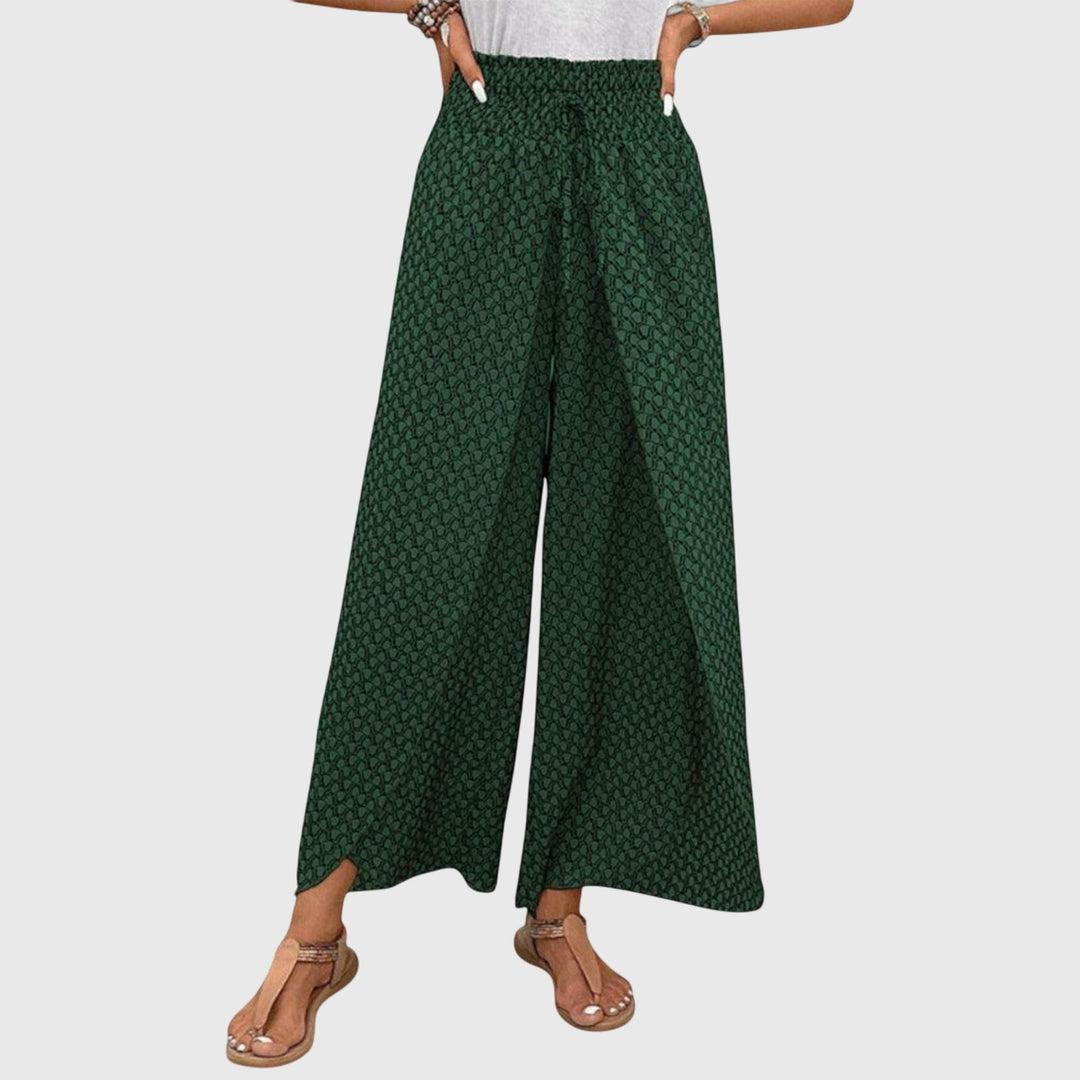 Leticia | Pantalón Palazzo de Mujer de Talle Alto