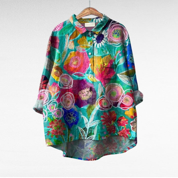 Leticia | Blusa Vintage Elegante