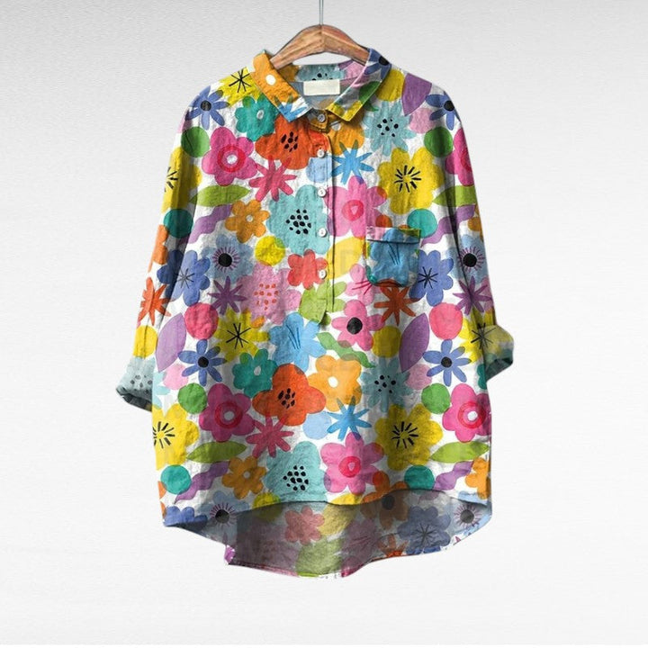 Leticia | Blusa Vintage Elegante