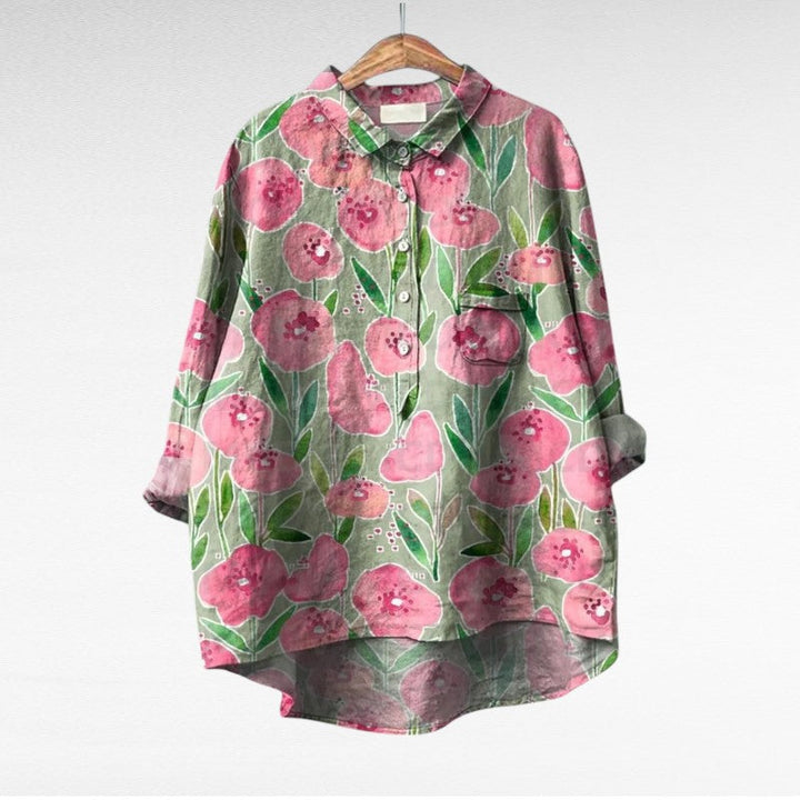 Leticia | Blusa Vintage Elegante