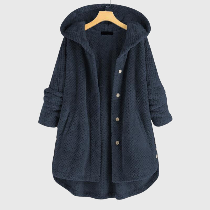Anselma | Chaqueta Polar con Capucha