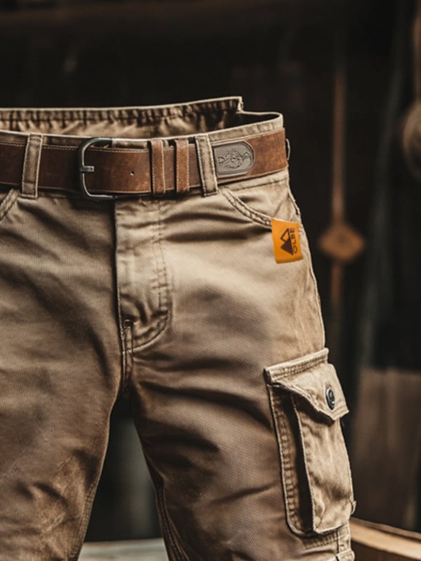 Fernando | Pantalones Cargo Cortos Retro