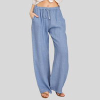 Noelia | Pantalones Cómodos con Cordon