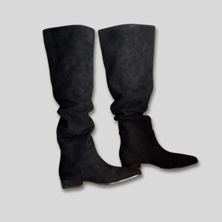 Rosaura | Botas Altas de Mujer de Ante Elegantes
