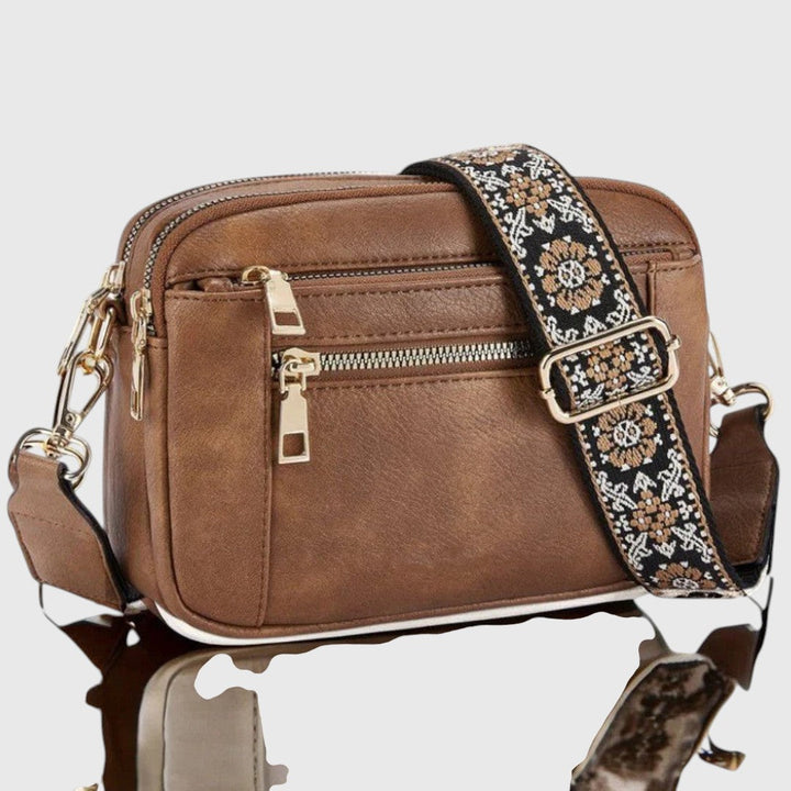 Ana | Bolso de Hombro con Correa Floral