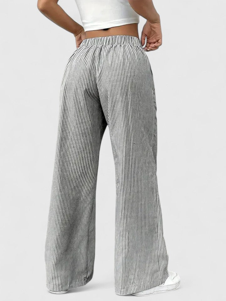 Montserrat | Pantalón Ancho de Mujer con Cintura Ajustable
